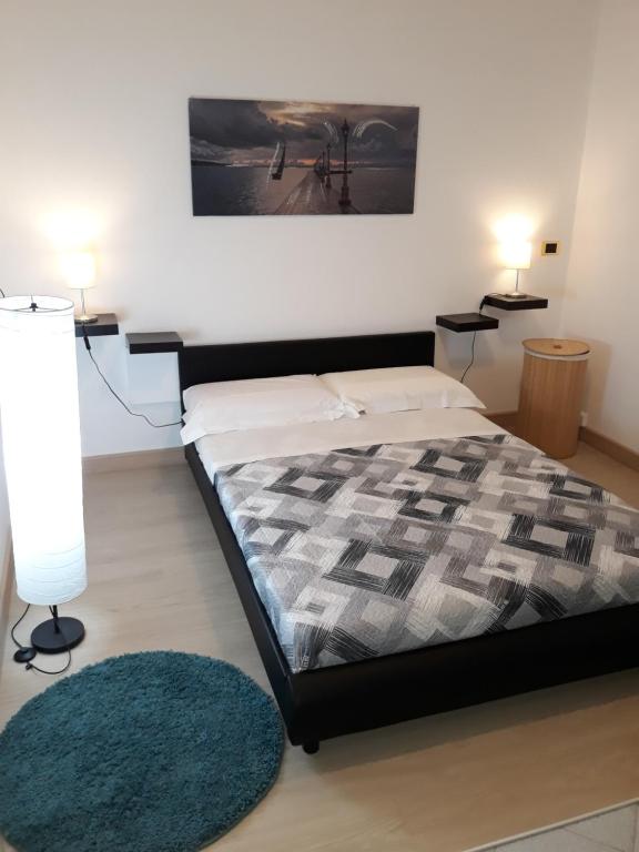 Postel nebo postele na pokoji v ubytování Rooms Center Wolf - Matrimoniale e Comunicanti