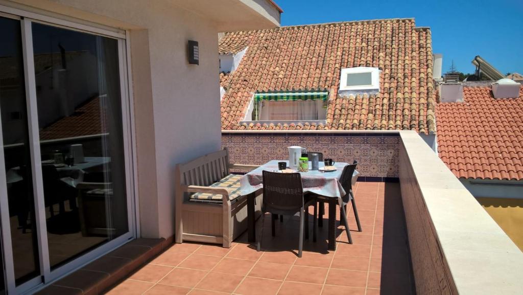 Balkon lub taras w obiekcie Apartaments La Cala de Mijas Atico