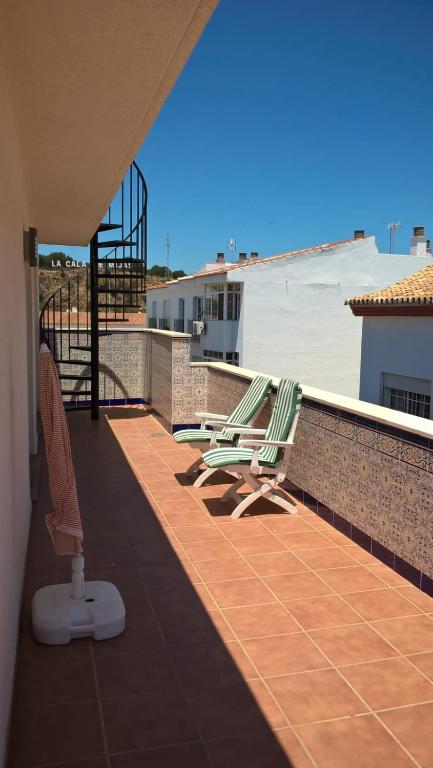 Balkon lub taras w obiekcie Apartaments La Cala de Mijas Atico