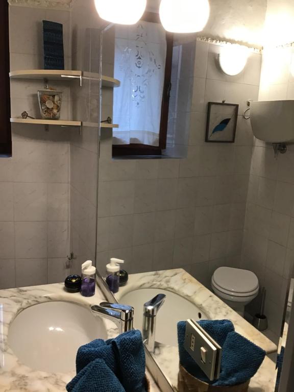 Koupelna v ubytování L’Arco