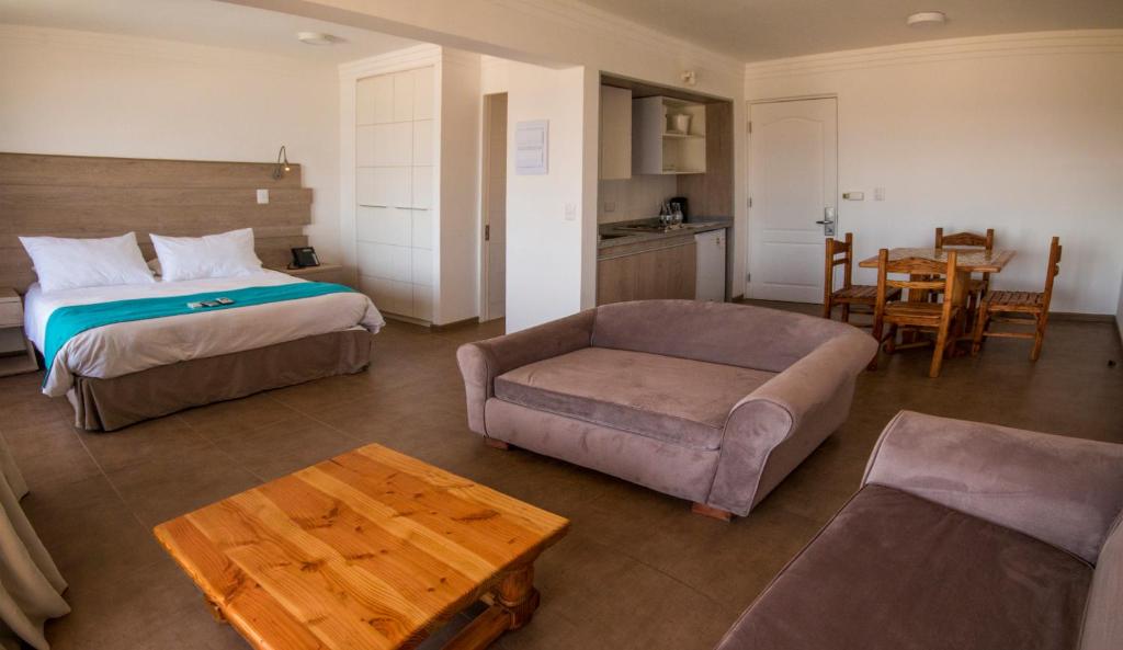 Postel nebo postele na pokoji v ubytování Hotel Mae