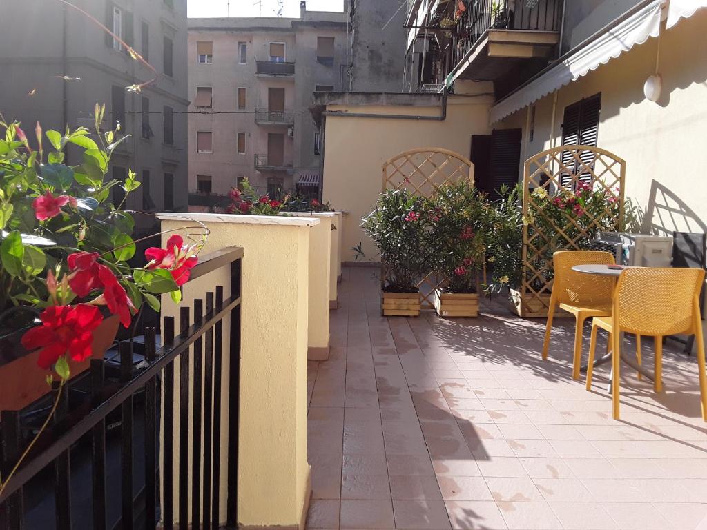 Balkon lub taras w obiekcie Affittacamere Rosy