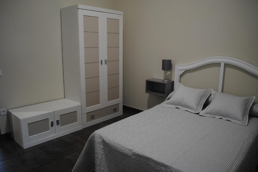 Postel nebo postele na pokoji v ubytování Guara Rural