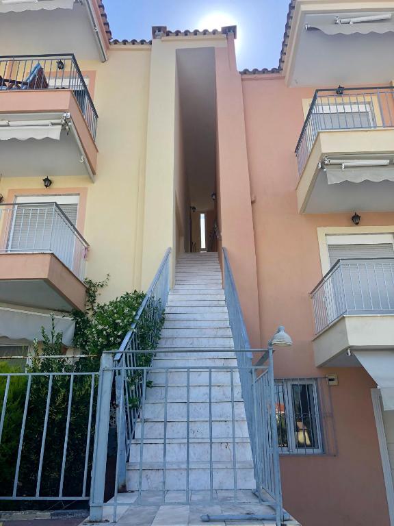 Budova, kde se apartmán nachází