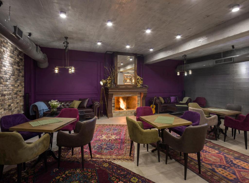 Posezení v ubytování Hover Boutique Hotel