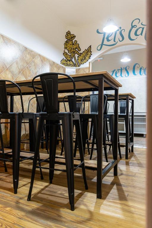 Restaurace v ubytování Che Juan Hostel BA