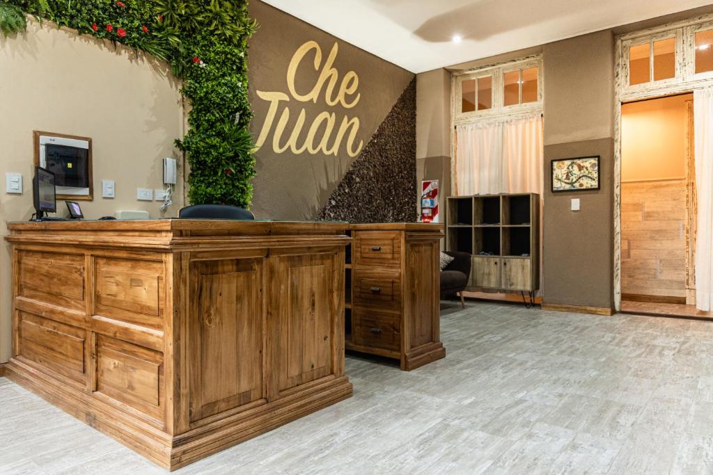 Kuchyň nebo kuchyňský kout v ubytování Che Juan Hostel BA