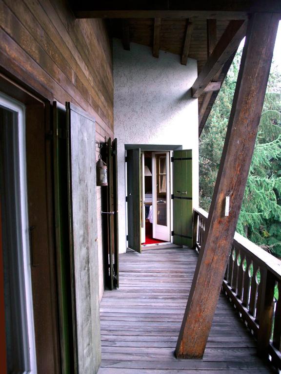 Balkón nebo terasa v ubytování Arche de Noé B&B