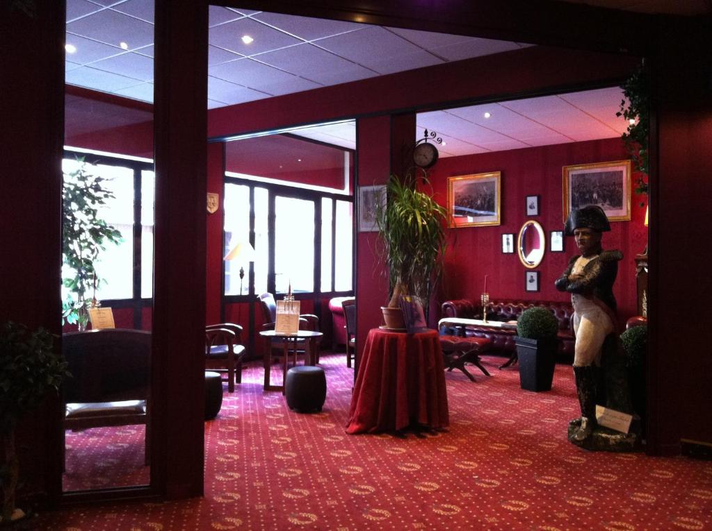 Posezení v ubytování Hôtel 1er Consul Rouen