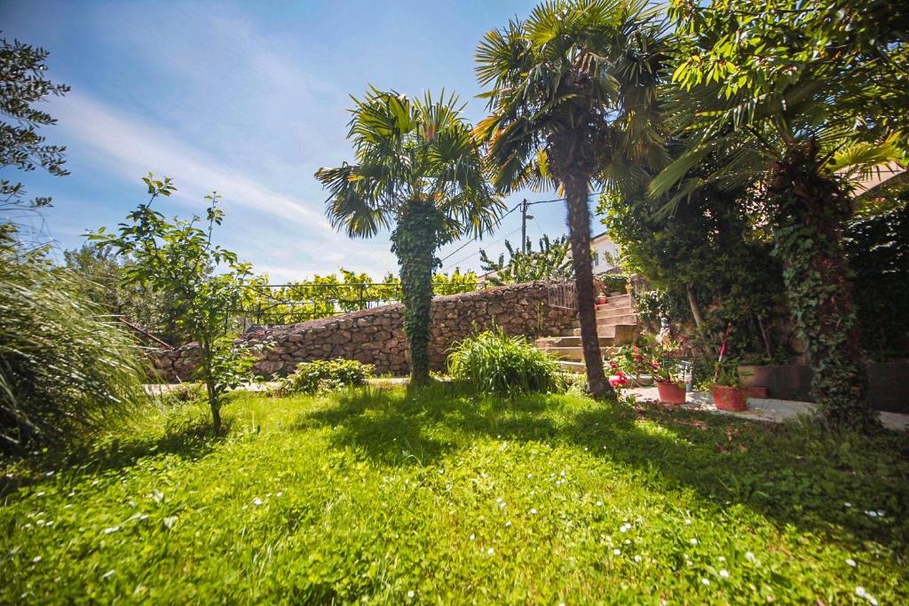 Zahrada ubytování Apartman Carmen Volosko