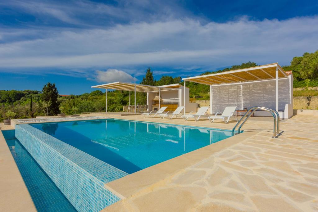 Bazén v ubytování The Leaf House - Kefalonia nebo v jeho okolí