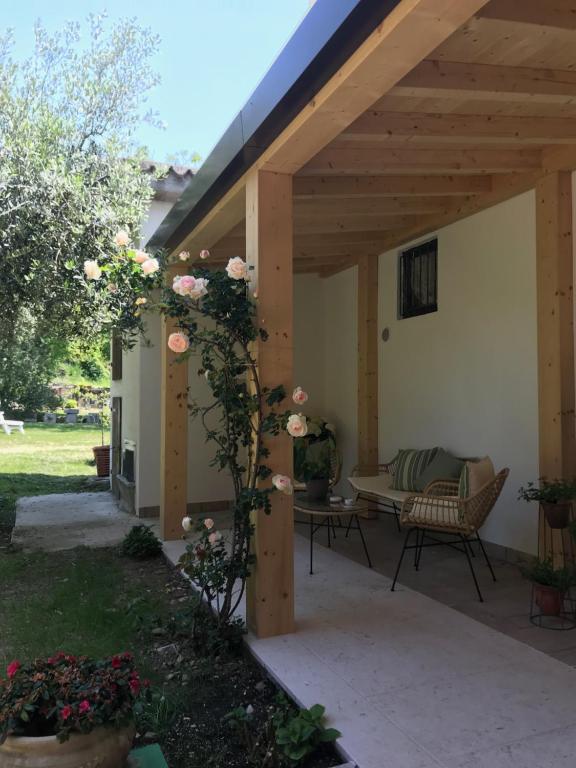 Zahrada ubytování Agriturismo B&B Le Casette sul Garda