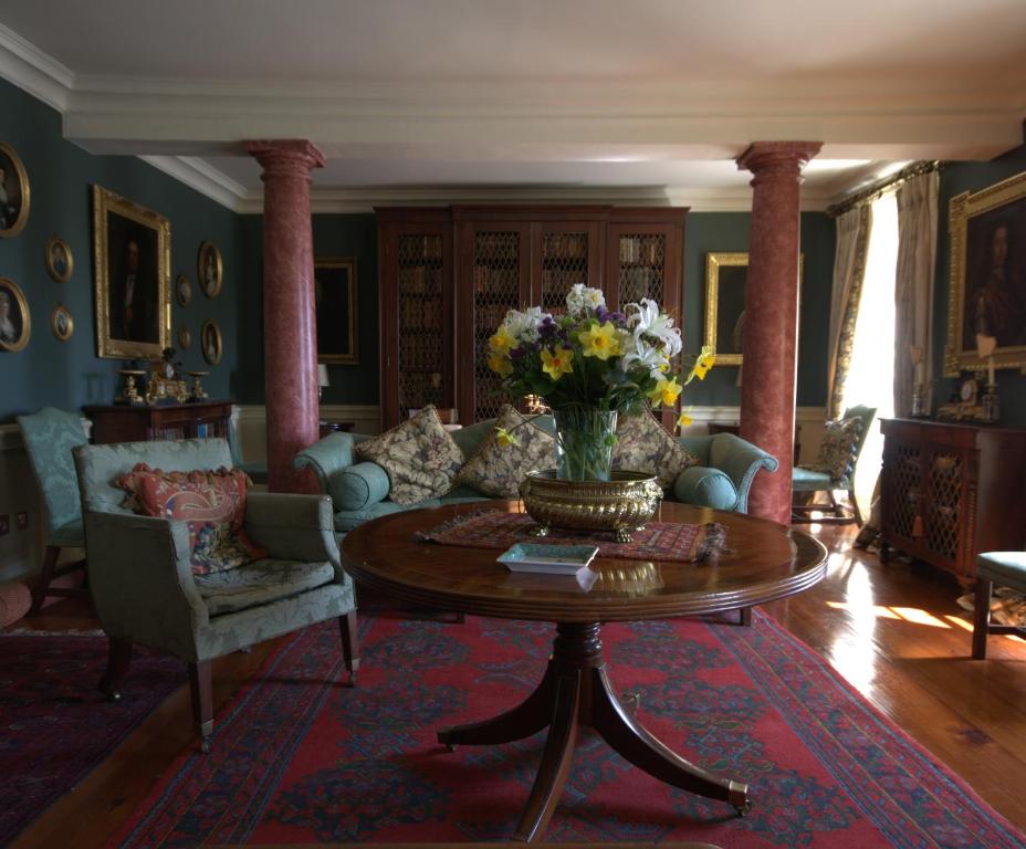 Posezení v ubytování Collon House