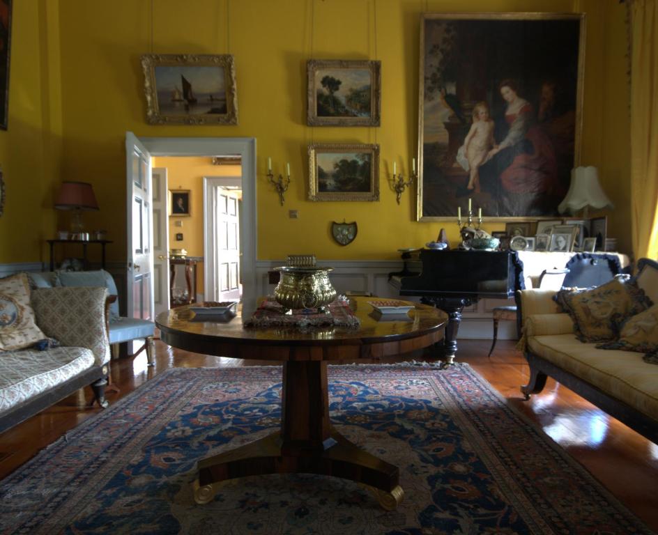 Posezení v ubytování Collon House