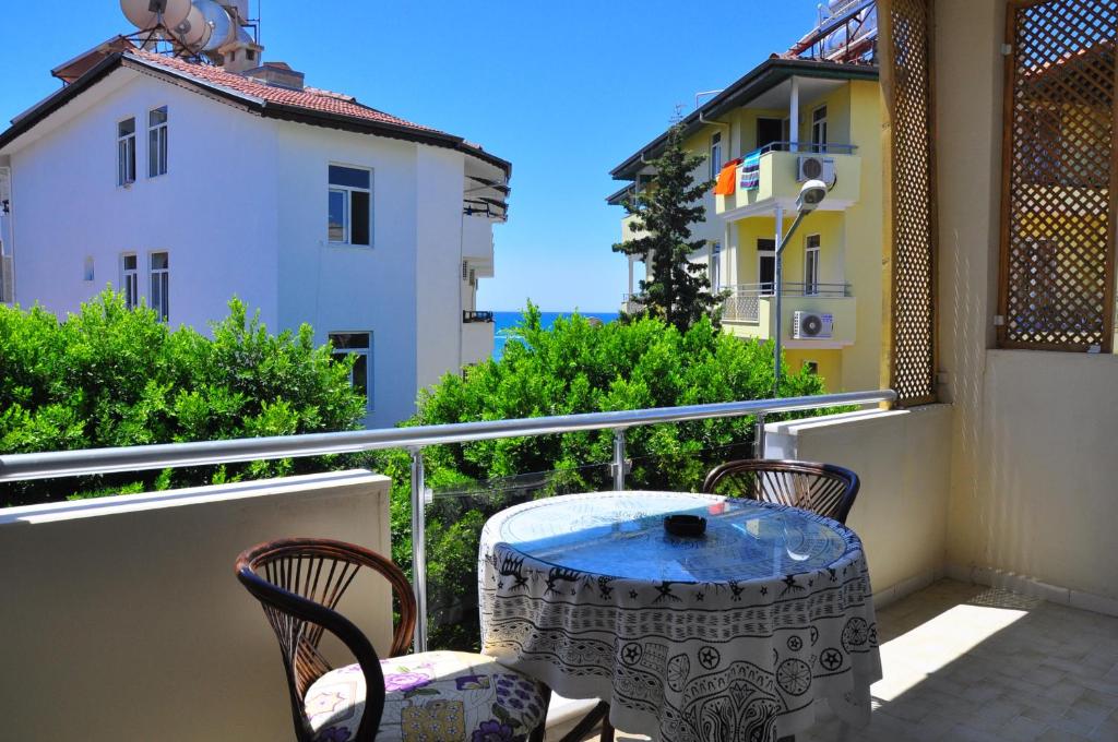 Balkón nebo terasa v ubytování Delphin Hotel Side