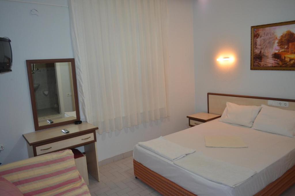 Postel nebo postele na pokoji v ubytování Delphin Hotel Side