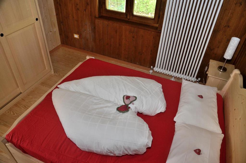 Postel nebo postele na pokoji v ubytování Maso Kofler
