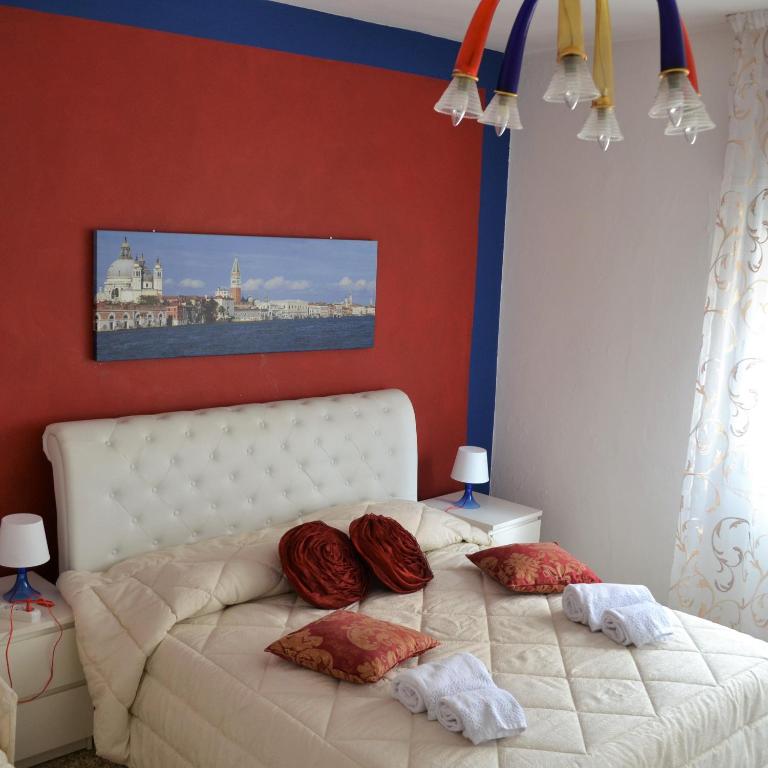 Posteľ alebo postele v izbe v ubytovaní Holiday With Children In Venice