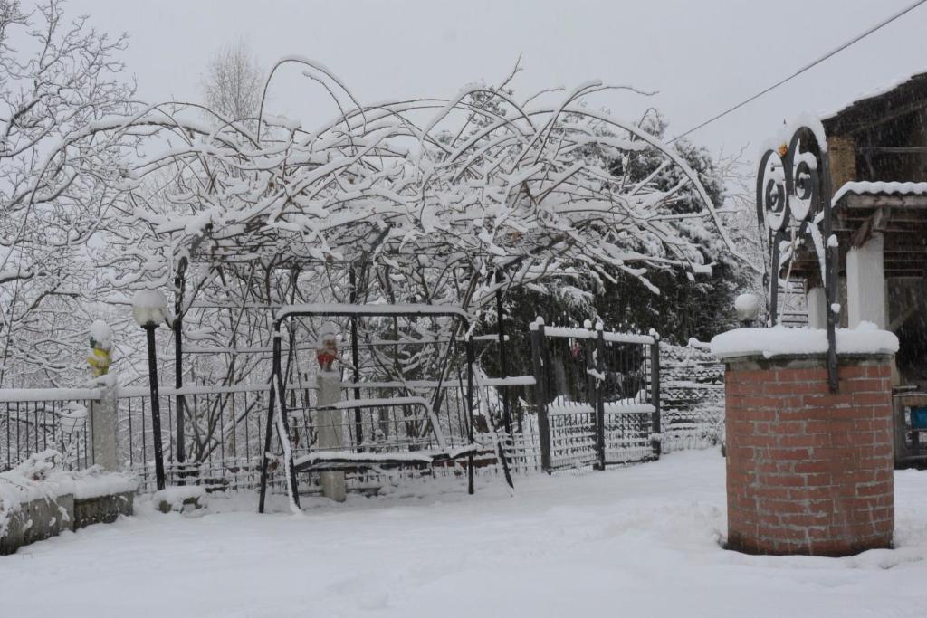 Casa Omnia B&B during the winter