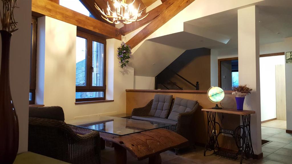 Posedenie v ubytovaní La Posada del Druida