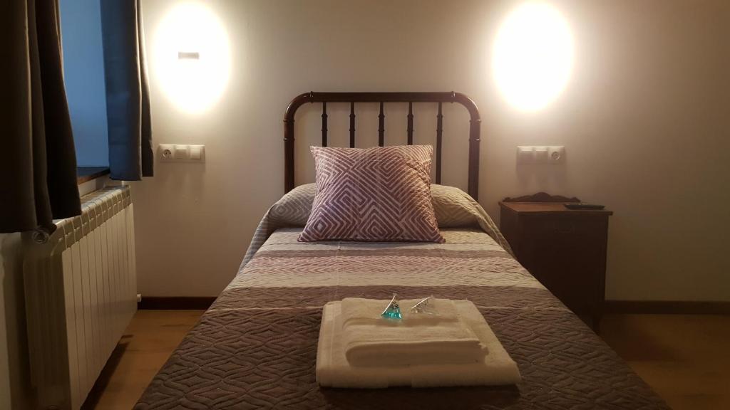 Posteľ alebo postele v izbe v ubytovaní La Posada del Druida