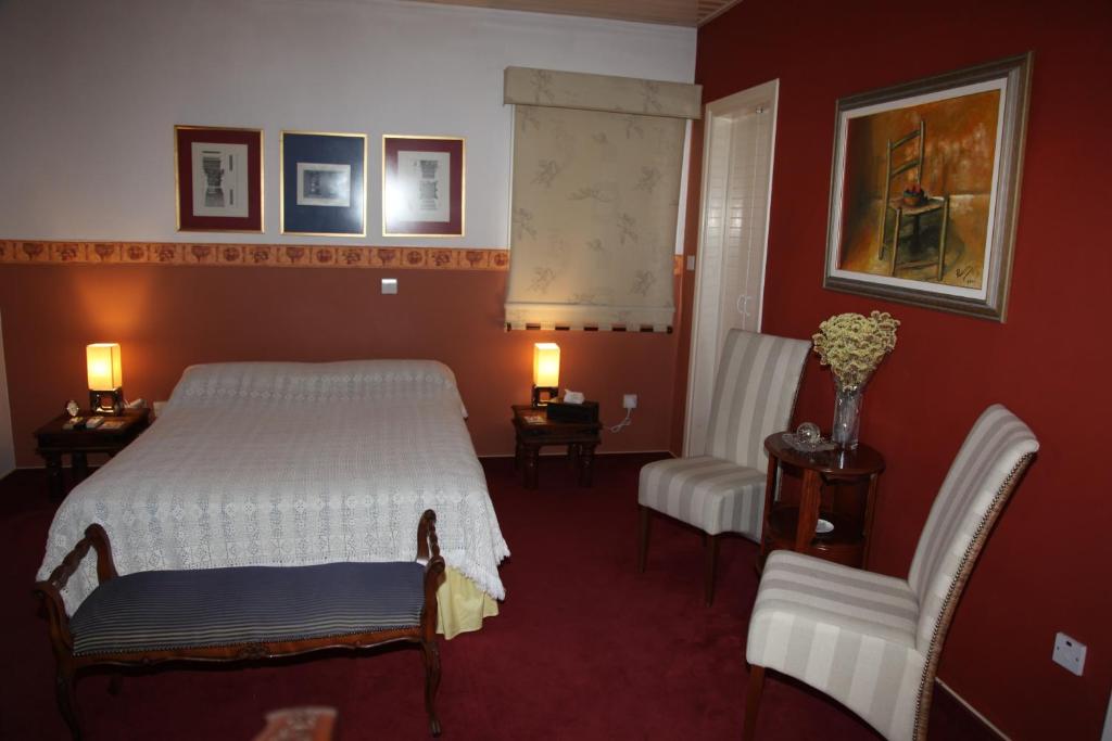 Postel nebo postele na pokoji v ubytování Residence L' Aubrais