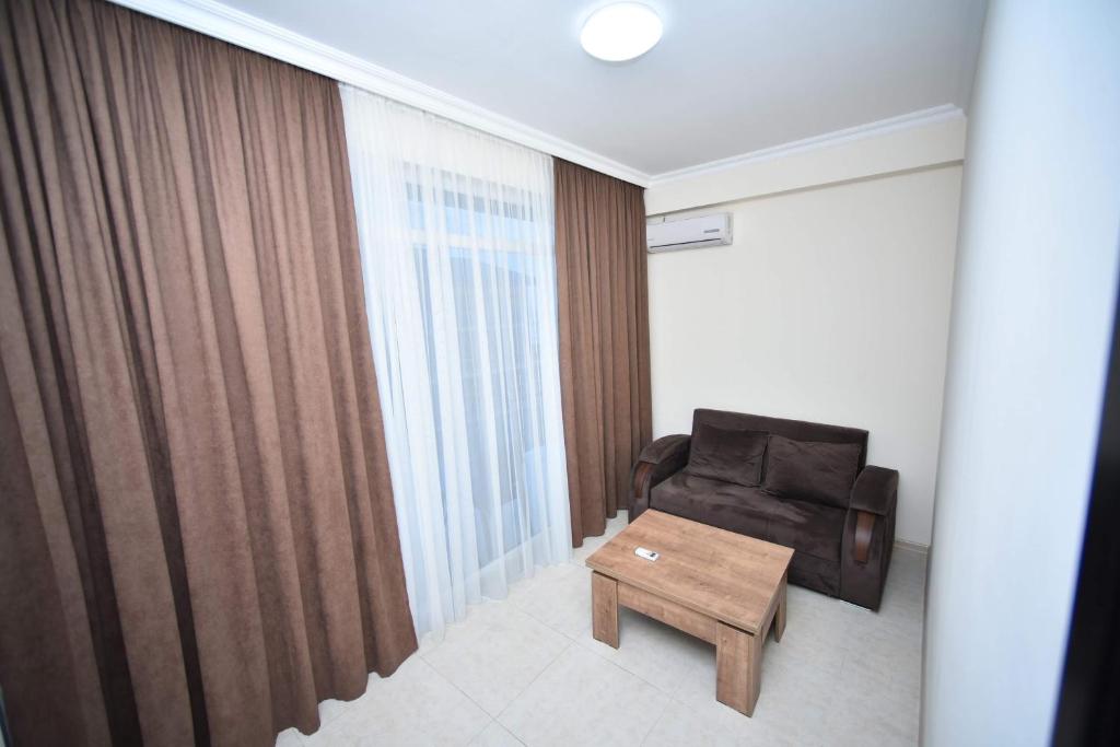 Posezení v ubytování SUNSHINE Hotel Kvariati