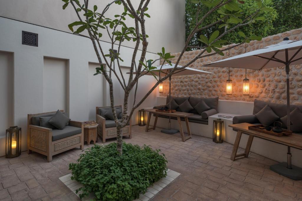 Area soggiorno di The Chedi Al Bait, Sharjah