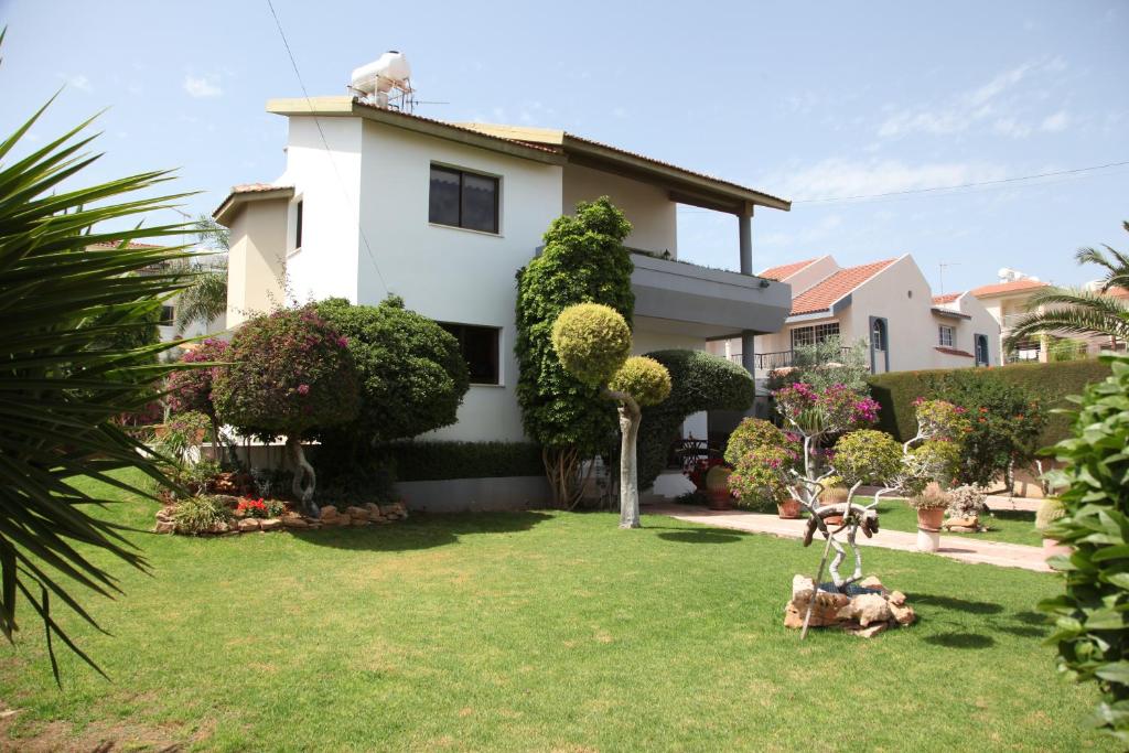 Zahrada ubytování Residence L' Aubrais