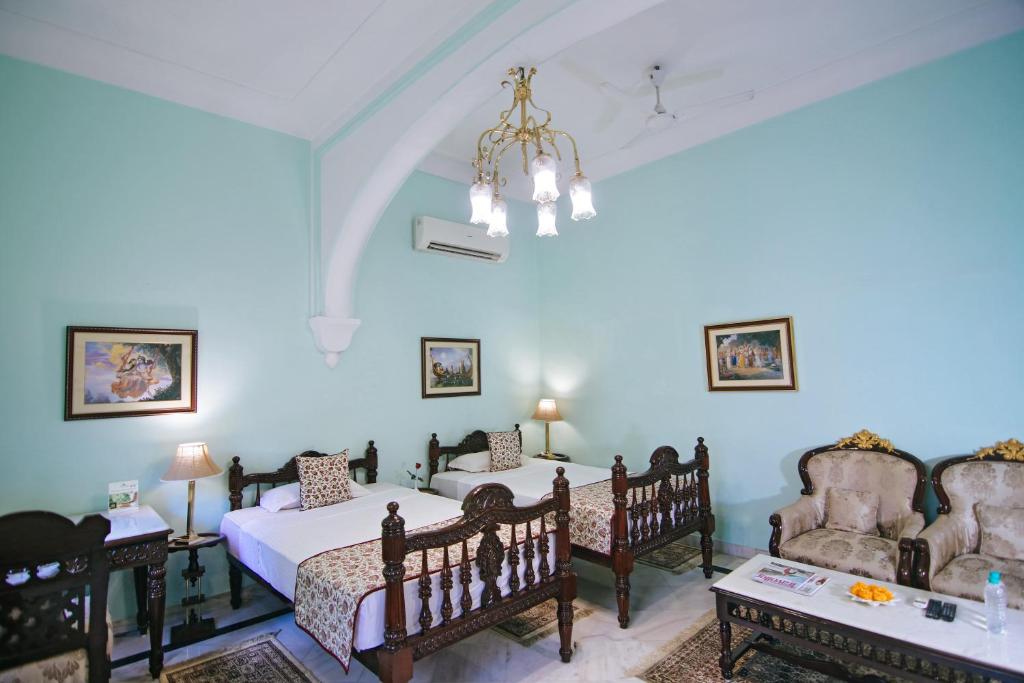 Alsisar Haveli - Heritage Hotel - 豪华双人或双胞胎房间
