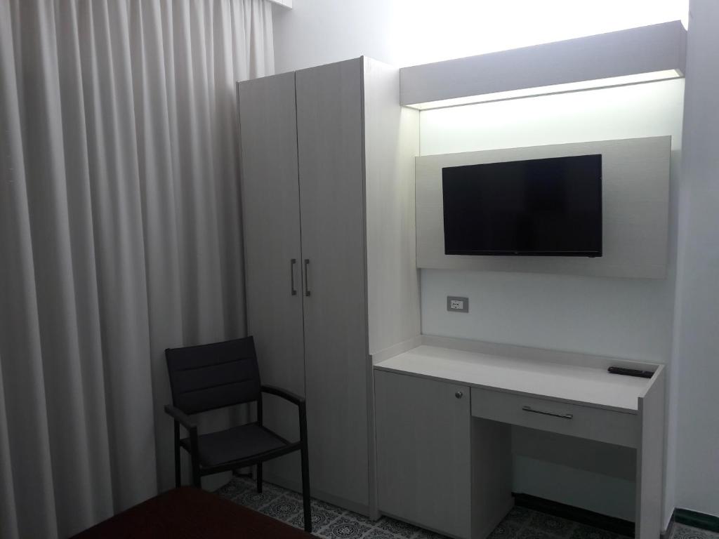 TV o dispositivi per l'intrattenimento presso Hotel Meranda