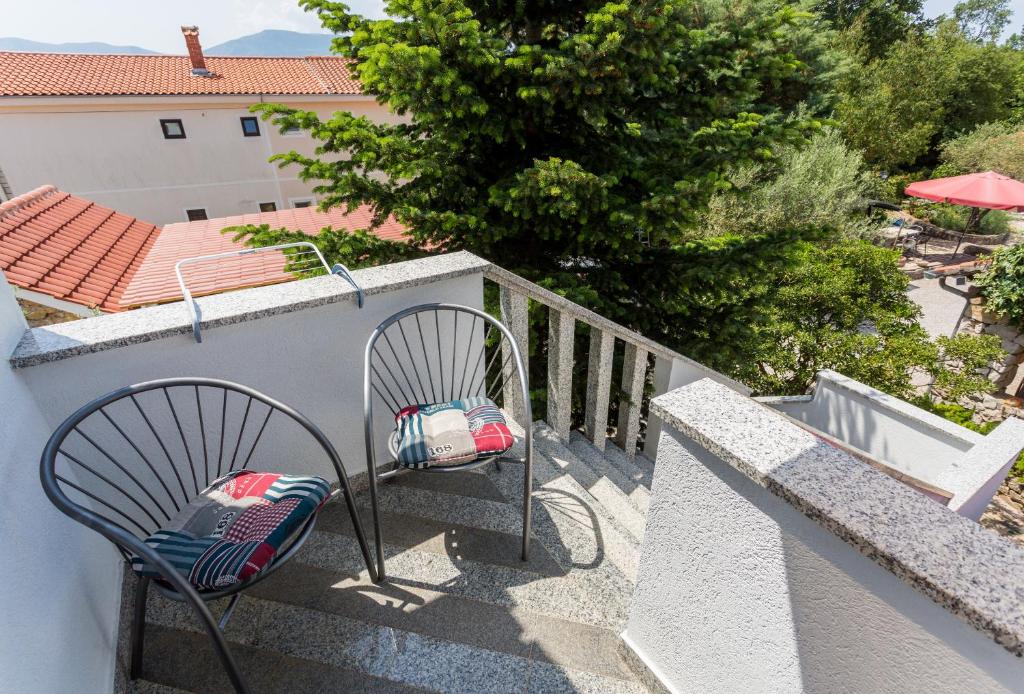 Balkón nebo terasa v ubytování Molnar Resort Apartment Ljiljana