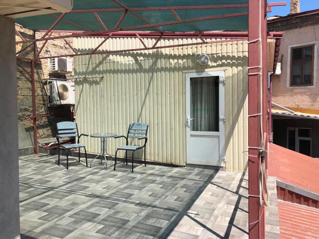 Balkón nebo terasa v ubytování Mini-hotel in Odessa Yard