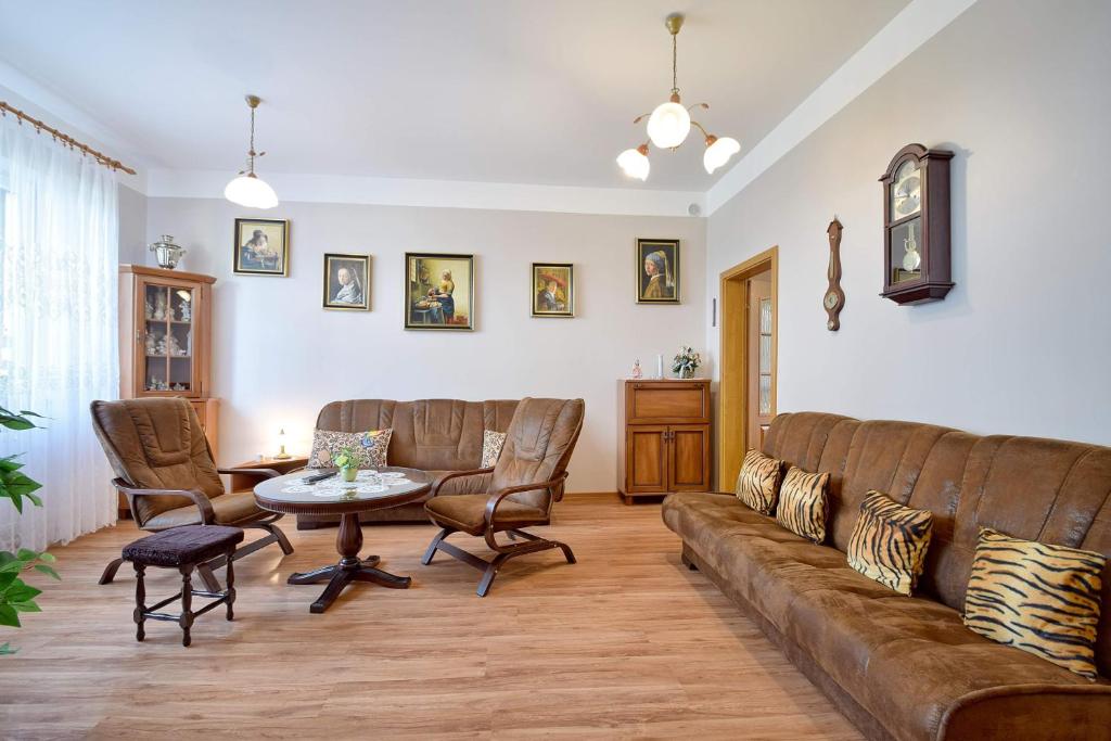 Część wypoczynkowa w obiekcie Apartament Zuzia