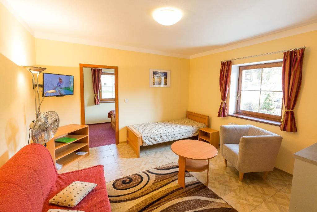 Posezení v ubytování Hotel Admiral