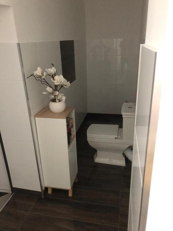 Koupelna v ubytování Designpension Traumschloss Hotel Garni