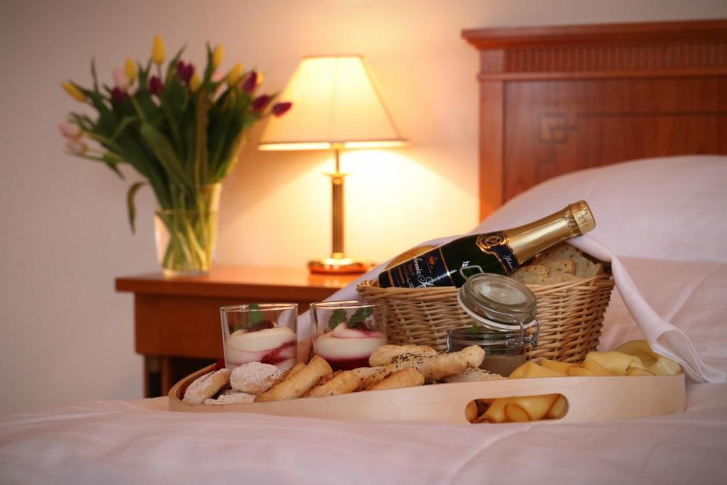 Nápoje v ubytování Wellness Hotel Zámeček
