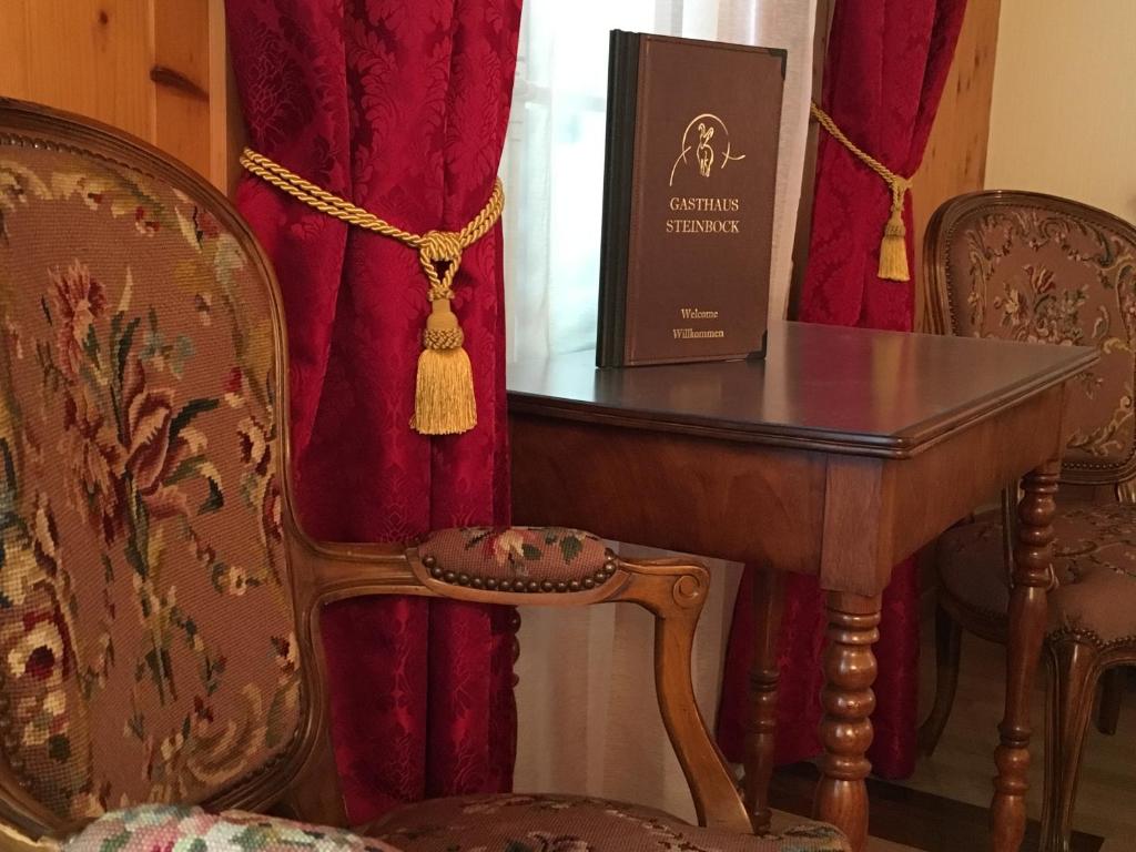 Posezení v ubytování Historic Hotel Steinbock