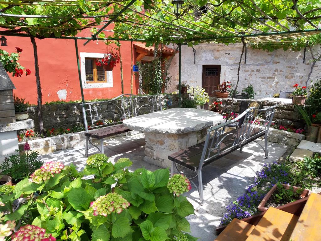 Zahrada ubytování Guesthouse Villa Marija