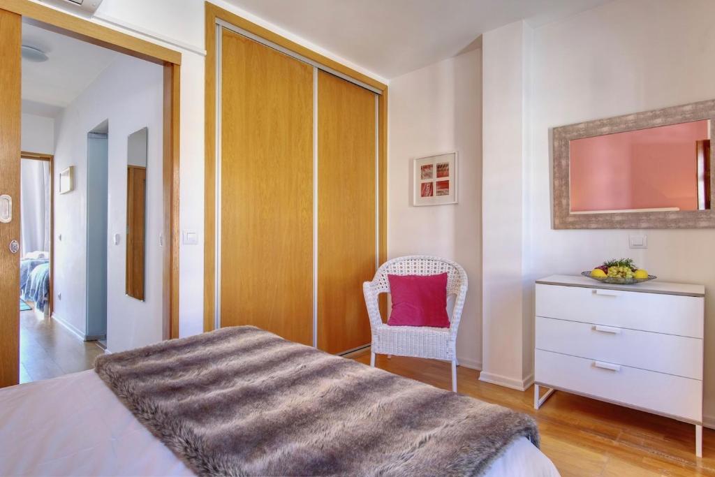 Postel nebo postele na pokoji v ubytování Casa da Avó