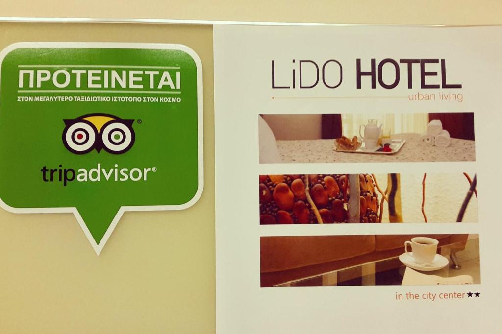 Certifikát, hodnocení, plakát nebo jiný dokument vystavený v ubytování Lido Hotel