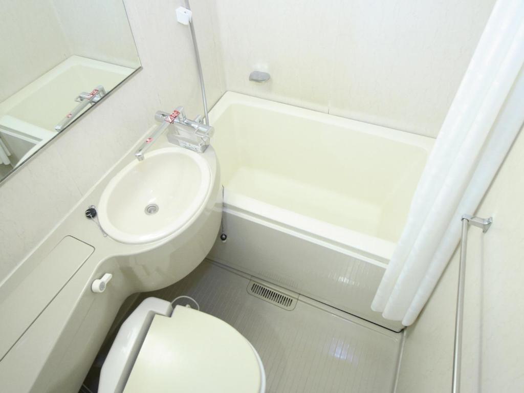 Koupelna v ubytování Hotel Claiton Shin-Osaka