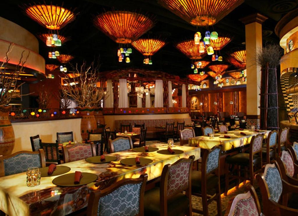 Ein Restaurant oder anderes Speiselokal in der Unterkunft Silverton Casino Lodge 