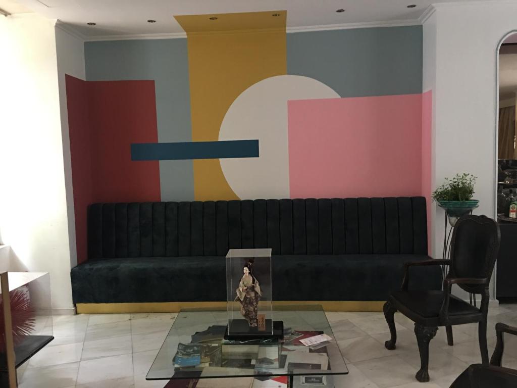 Posezení v ubytování Art Hotel Athens