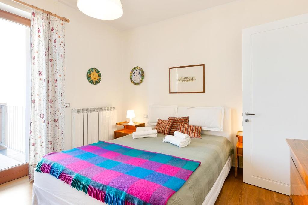 Posteľ alebo postele v izbe v ubytovaní Flat in the heart of Pisa