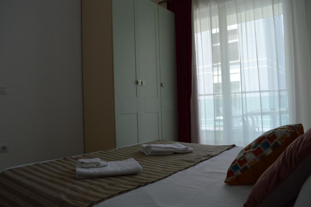 Postel nebo postele na pokoji v ubytování Apartment Bllaca