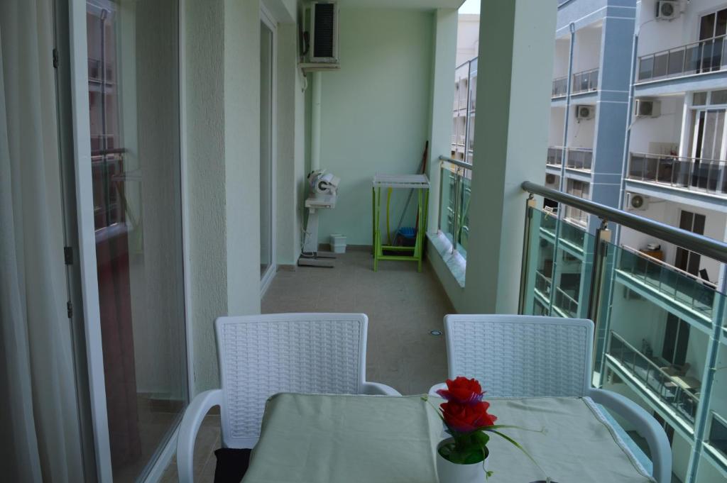 Balkón nebo terasa v ubytování Apartment Bllaca