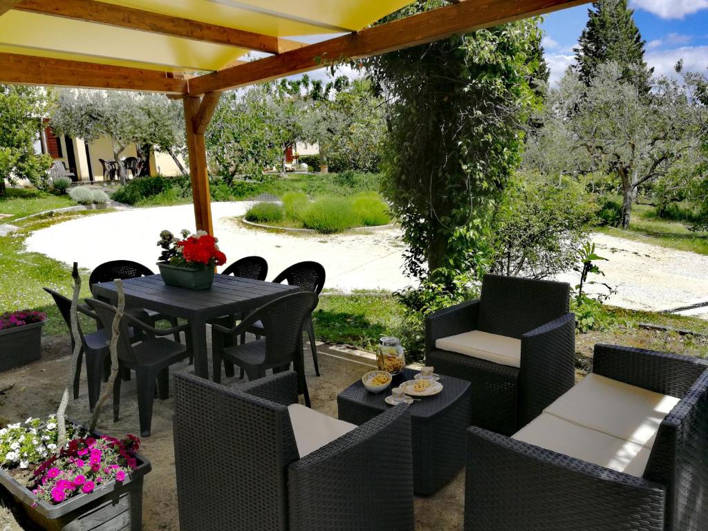 Zahrada ubytování Country House Nonna Rana