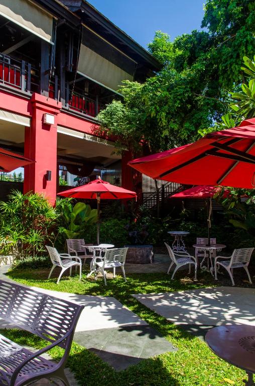 Zahrada ubytování Kirikayan Boutique Resort - SHA Extra Plus