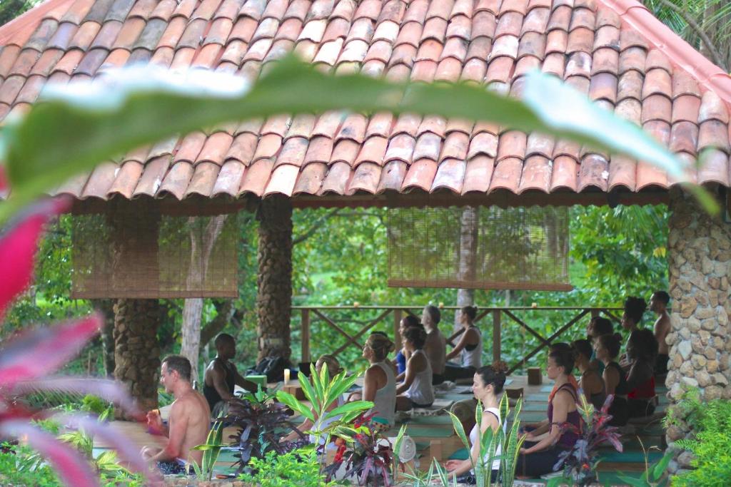 Zahrada ubytování Hotel Santa Catalina Panamá